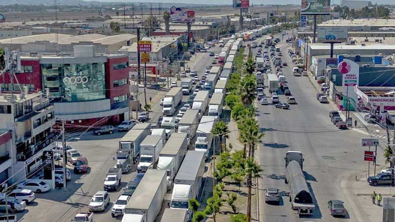 Actualizan el sistema de Aduanas y frenan horas paso de mercancías