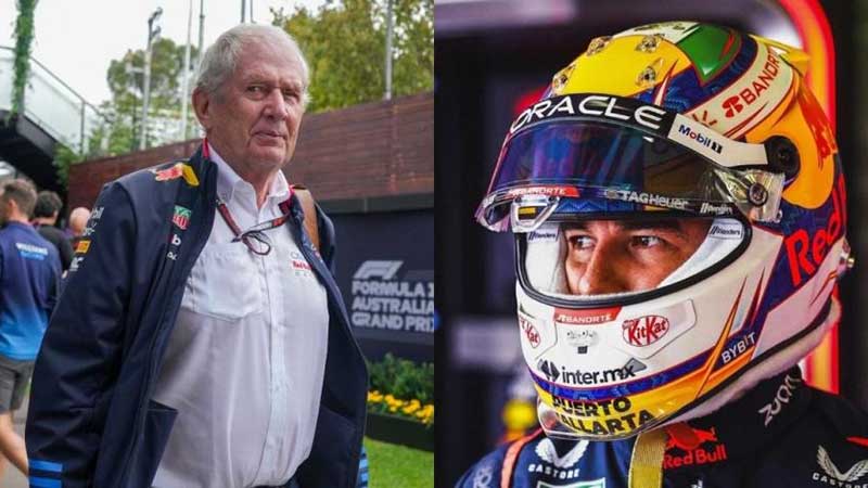 Checo Pérez recibe inesperados elogios de Helmut Marko y su futuro en Red Bull es esperanzador