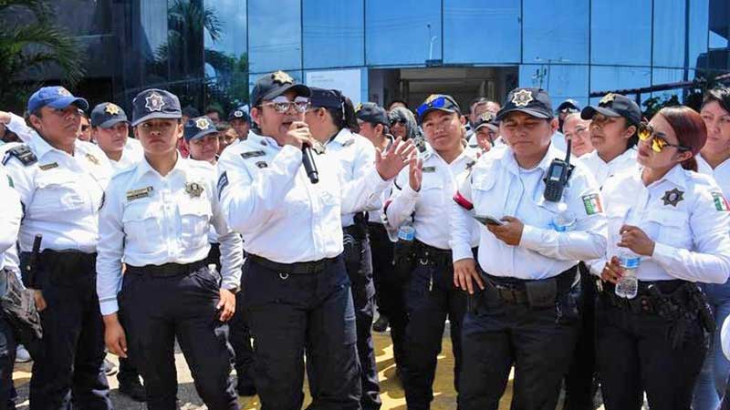 Policías de Campeche rompen diálogo con Layda Sansores