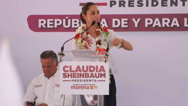 Claudia Sheinbaum va por consulta sobre reelección de diputados federales y senadores