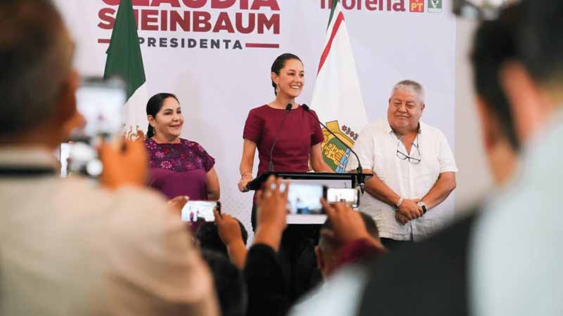 Claudia Sheinbaum plantea rescatar la industria petroquímica y dar continuidad a la producción de fertilizantes