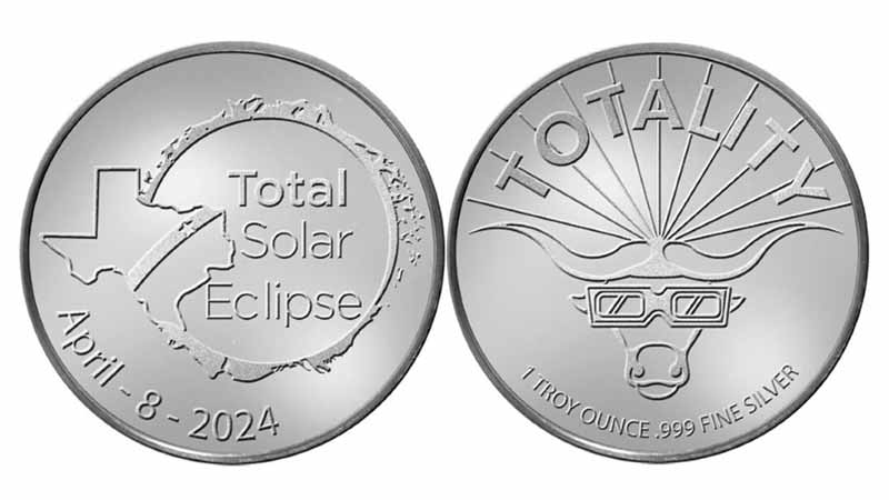 Eclipse Solar 2024: ¿cómo puedes conseguir la moneda conmemorativa?