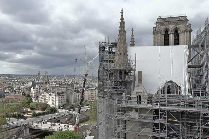 Catedral de Notre-Dame: cinco años después del incendio, París prepara su reapertura