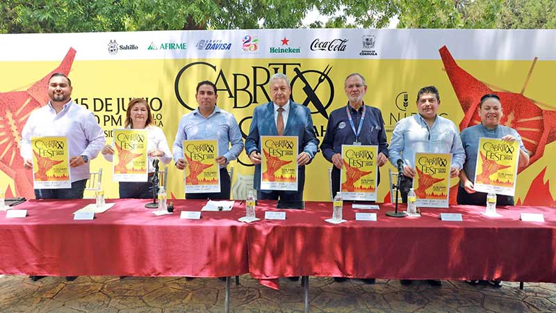 Anuncian 3er Festival del Cabrito