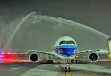 China Southern Airlines reanuda actividades en el AICM con una de las rutas más largas del mundo