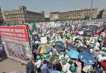 Día del Trabajo: Manifestantes recorren las calles de CDMX para exigir mejores condiciones laborales