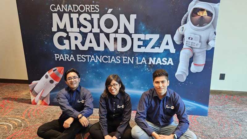 Va joven a la NASA y pide a Sheinbaum apoyo a la ciencia