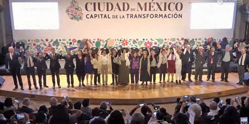 Estos son los integrantes que Clara Brugada anunció para formar su gobierno en la CDMX