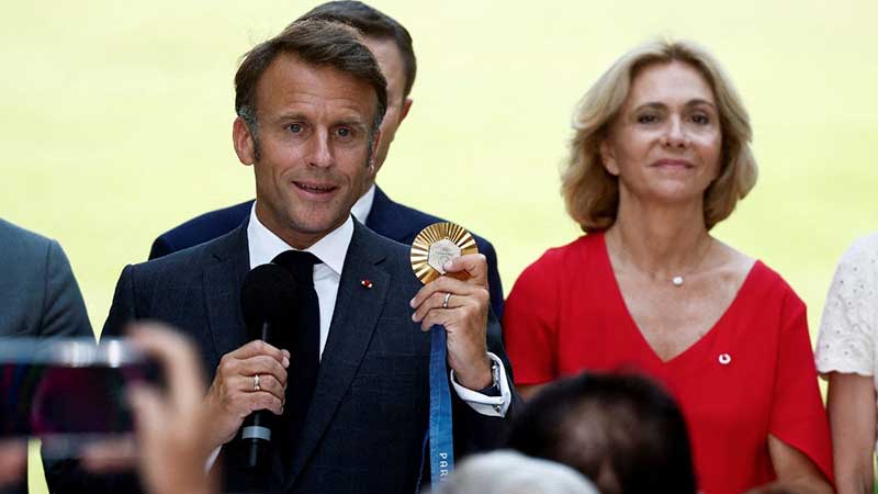 Los Juegos Olímpicos mostraron 'la verdadera cara de Francia', dijo Macron