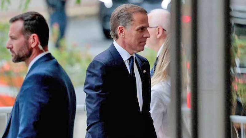 Juicio de Hunter Biden por evasión fiscal comienza en California